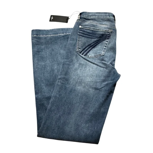7 For All Mankind Dojo Tailorless Jeans, Size 28. New with flaw. - Picture 4 of 14